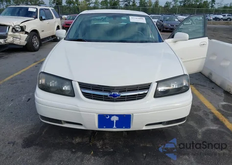 2004 Chevrolet Impala Ls from USA, damaged, VIN 2G1WH52KX49322776